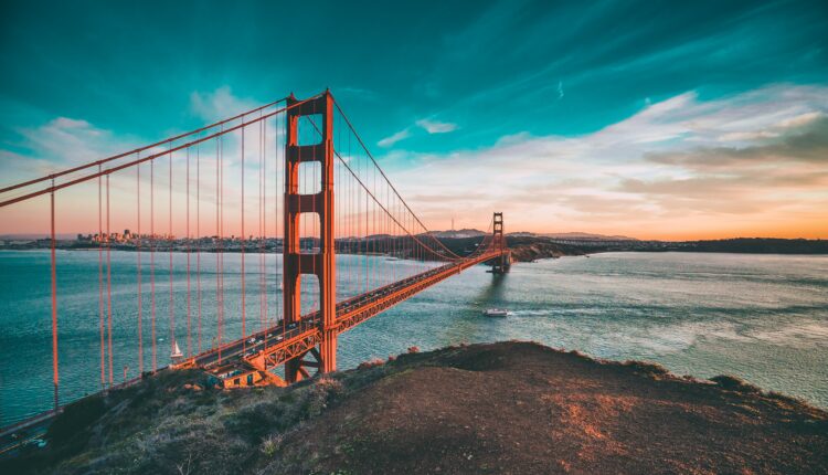 San Francisco Bridge at Sunset
