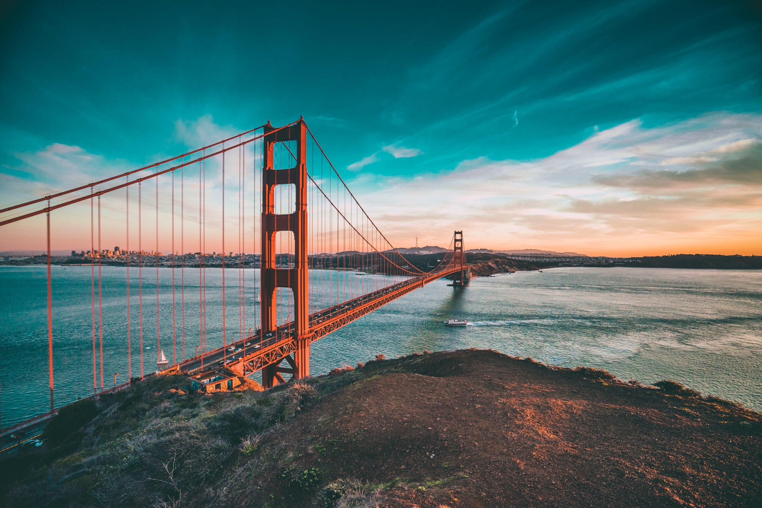 San Francisco Bridge at Sunset