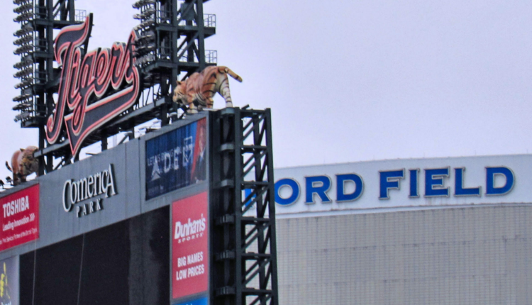ford field home of the tigers barstool Michigan sports betting